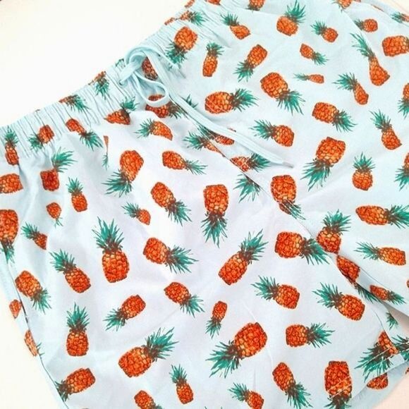 Burnside Pineapple Swim Shorts - Picture 1 of 11